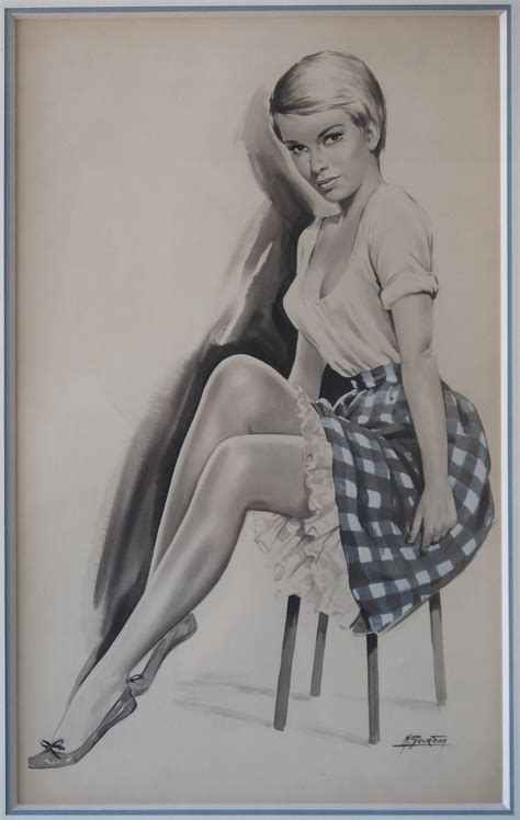 nude pin up drawings